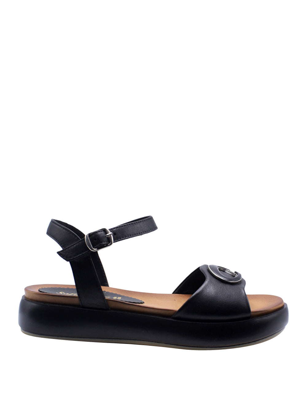 SOFIA MARE Sandali con plateau Donna - Nero modello 11846