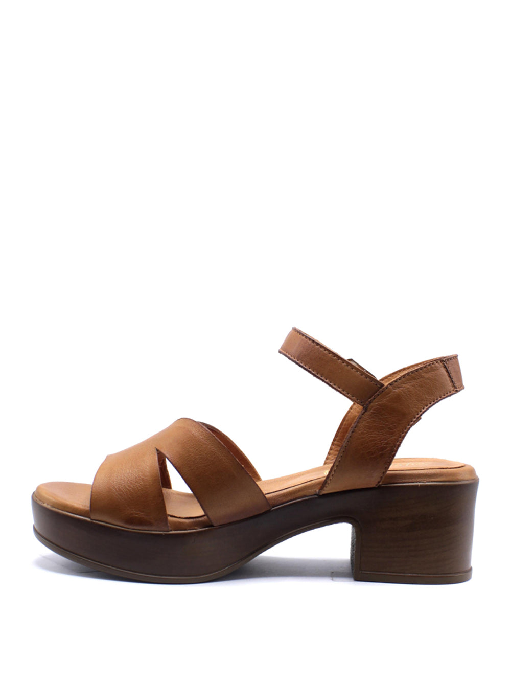 SOFIA MARE Sandali con tacco Donna - Cuoio modello 11847