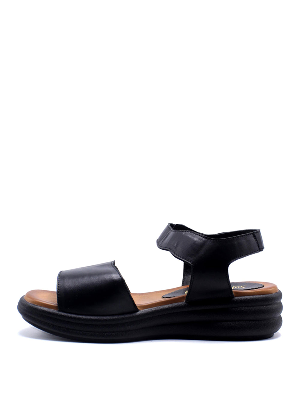 SOFIA MARE Sandali con zeppa Donna - Nero modello 11852