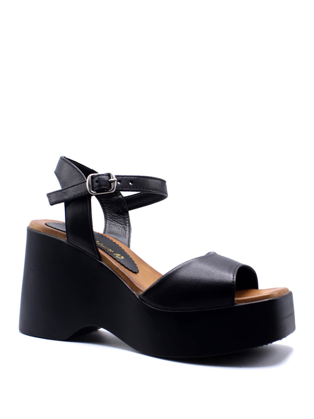 SOFIA MARE Sandali con zeppa Donna - Nero modello 11876