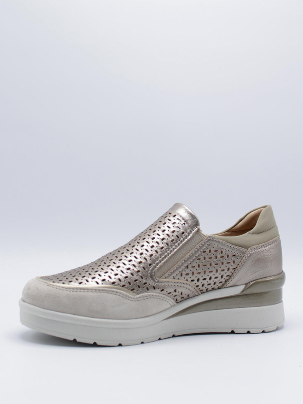 STONEFLY Sneakers con zeppa Donna - Argento modello 220735