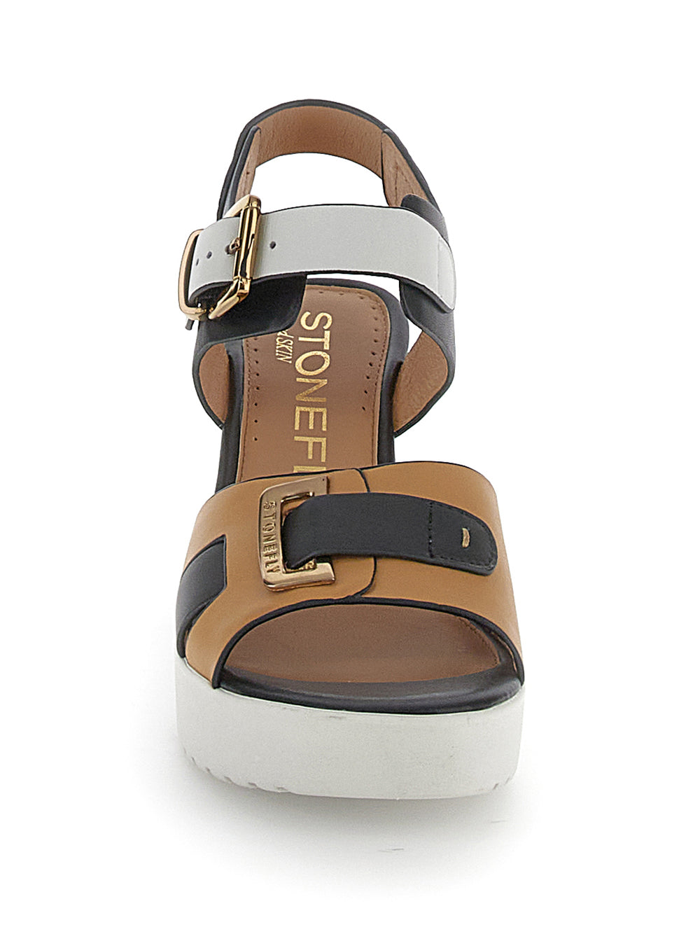 STONEFLY Sandali con zeppa Donna - Marrone modello 220751