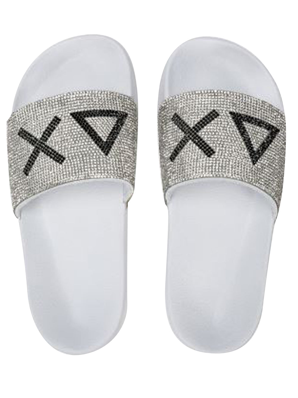 SUN68 Ciabatte slide Donna - Bianco modello X35205