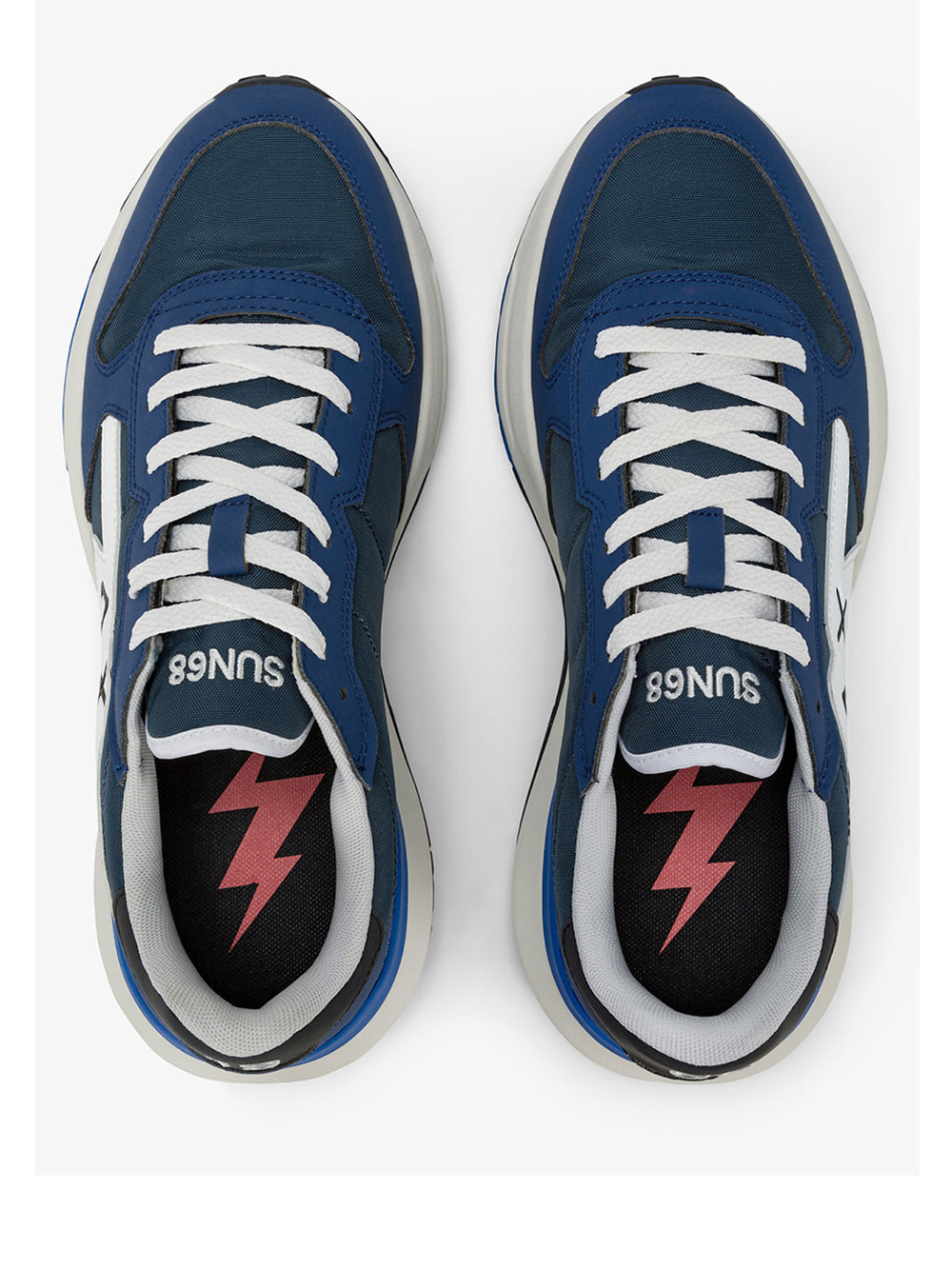 SUN68 Sneakers Uomo - Blu modello Z35120