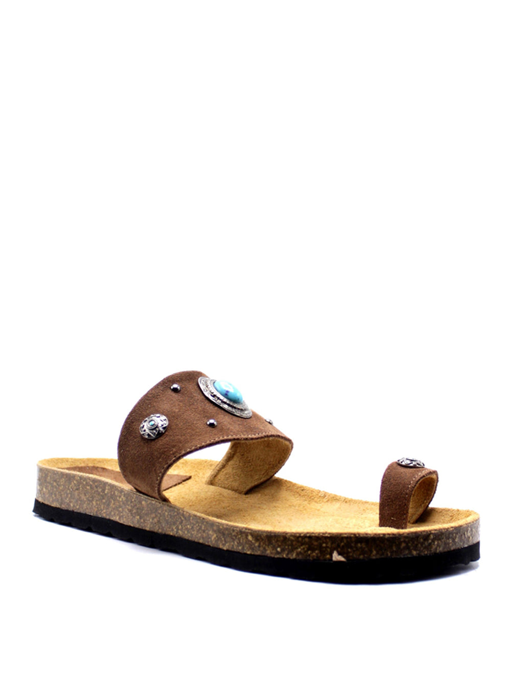 TAJI Sandali infradito Donna - Marrone modello BRAHMA