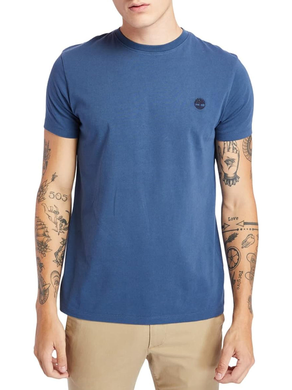 TIMBERLAND T-shirt Uomo - Celeste modello TB0A2BPR