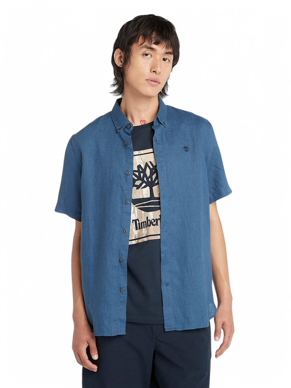 TIMBERLAND Camicia Uomo - Blu modello TB0A2DCC