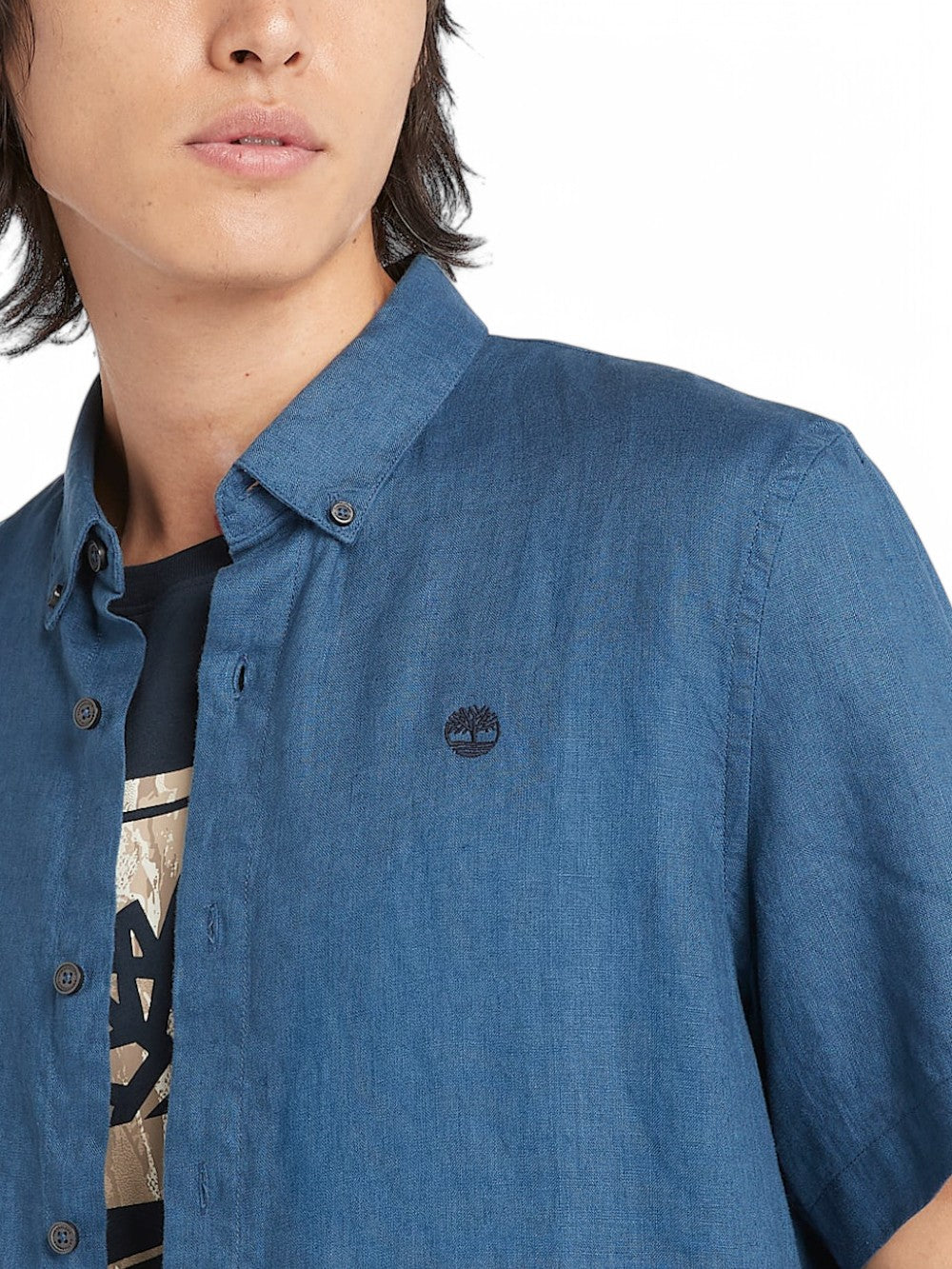 TIMBERLAND Camicia Uomo - Blu modello TB0A2DCC