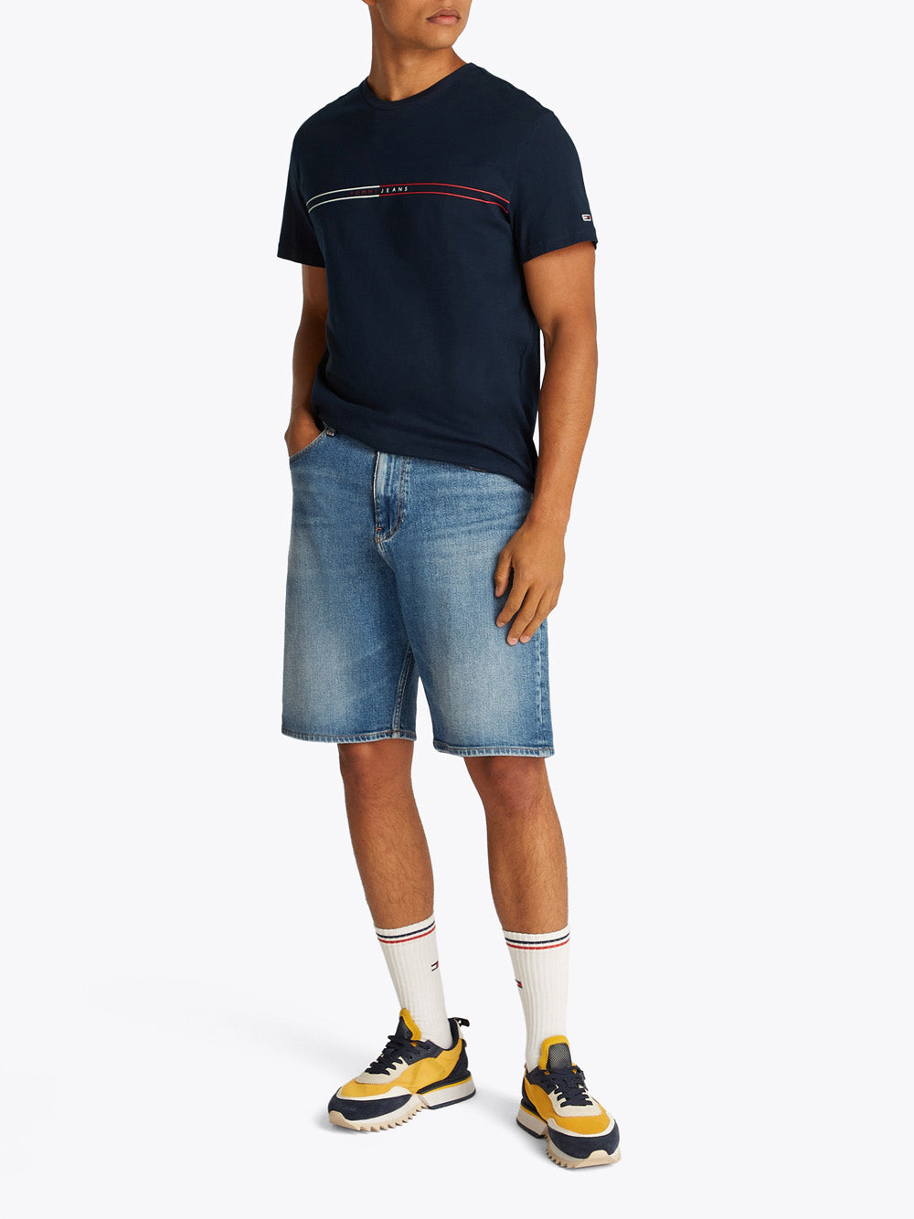 TOMMY HILFIGER T-shirt Uomo - Blu modello DM0DM20779