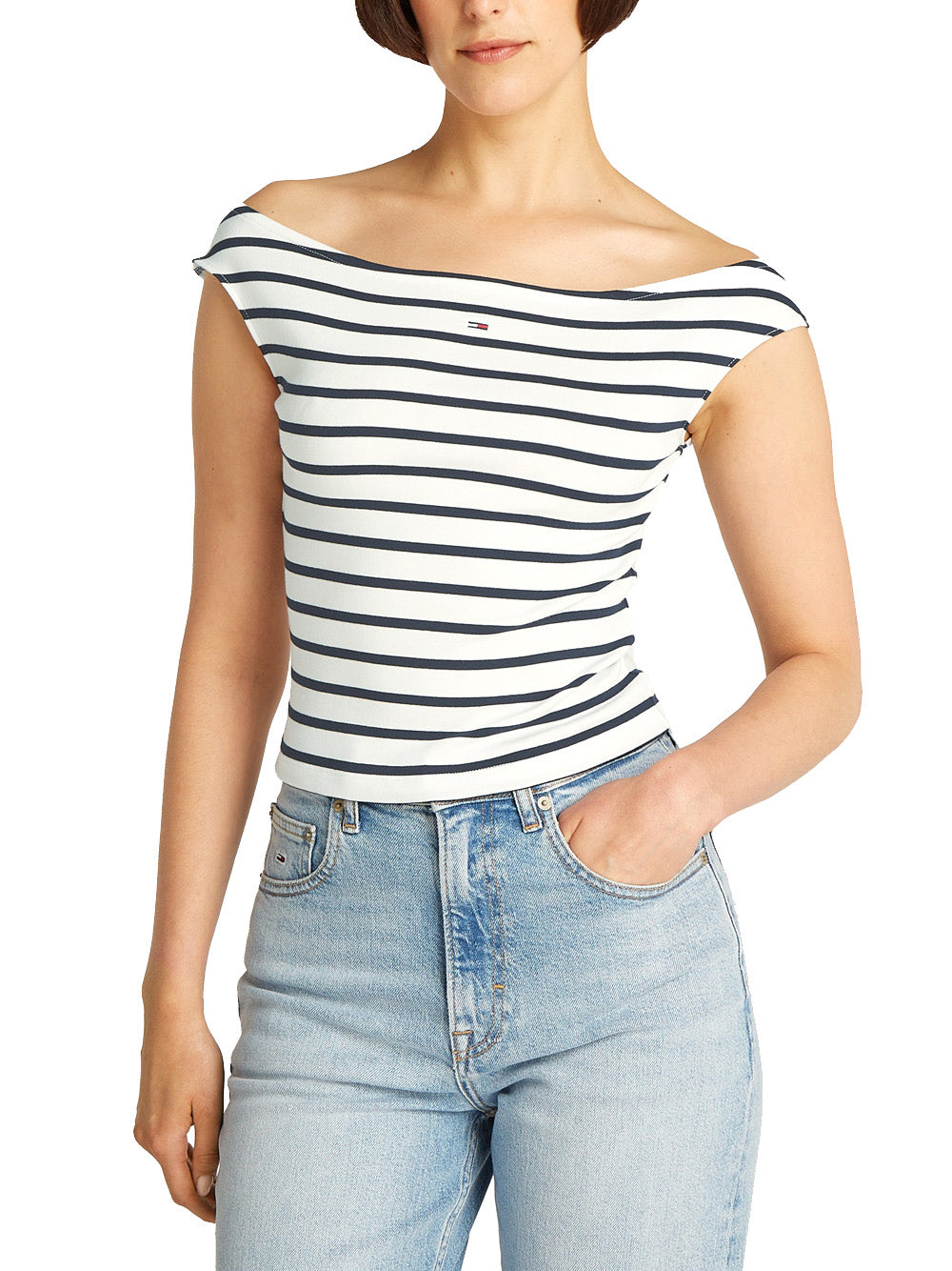 TOMMY HILFIGER Maglia Donna - Blu modello DW0DW20234