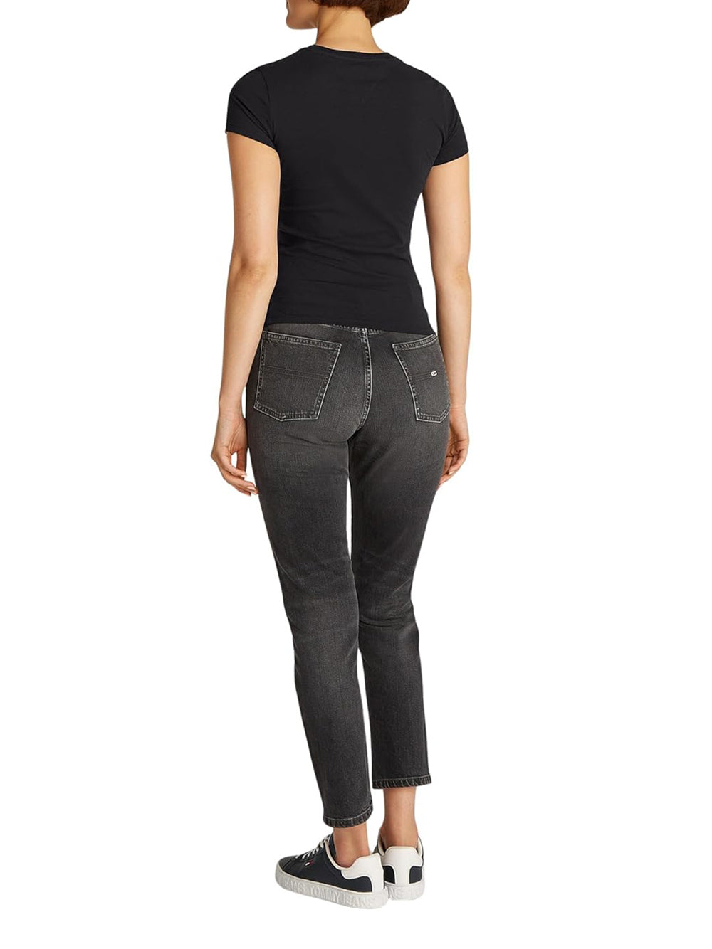 TOMMY HILFIGER Maglia Donna - Nero modello DW0DW20459