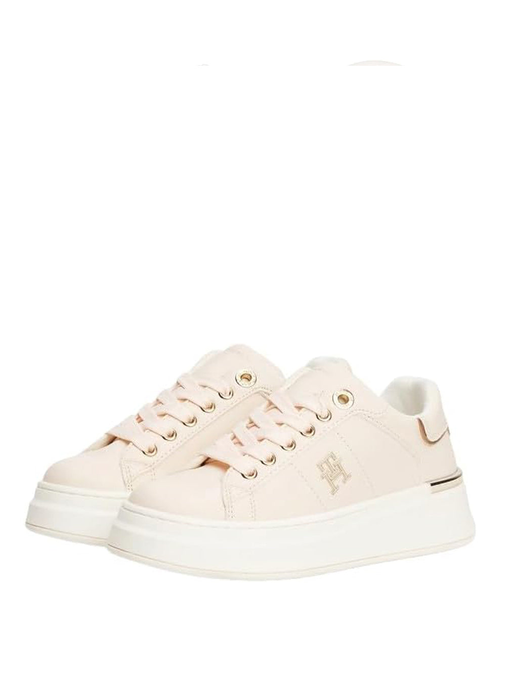 TOMMY HILFIGER KID Sneakers platform Donna - Nude modello 33749-1355