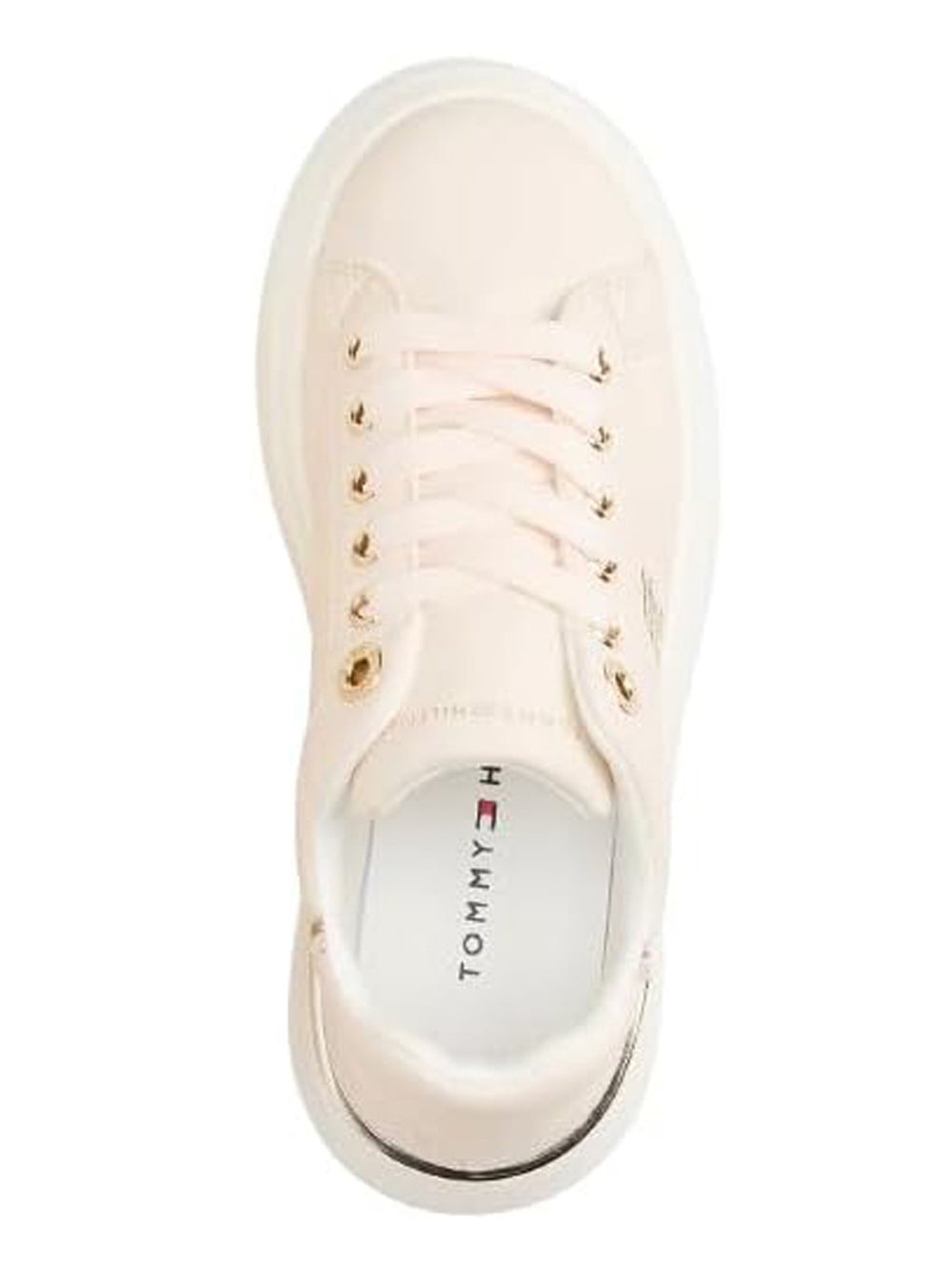 TOMMY HILFIGER KID Sneakers platform Donna - Nude modello 33749-1355