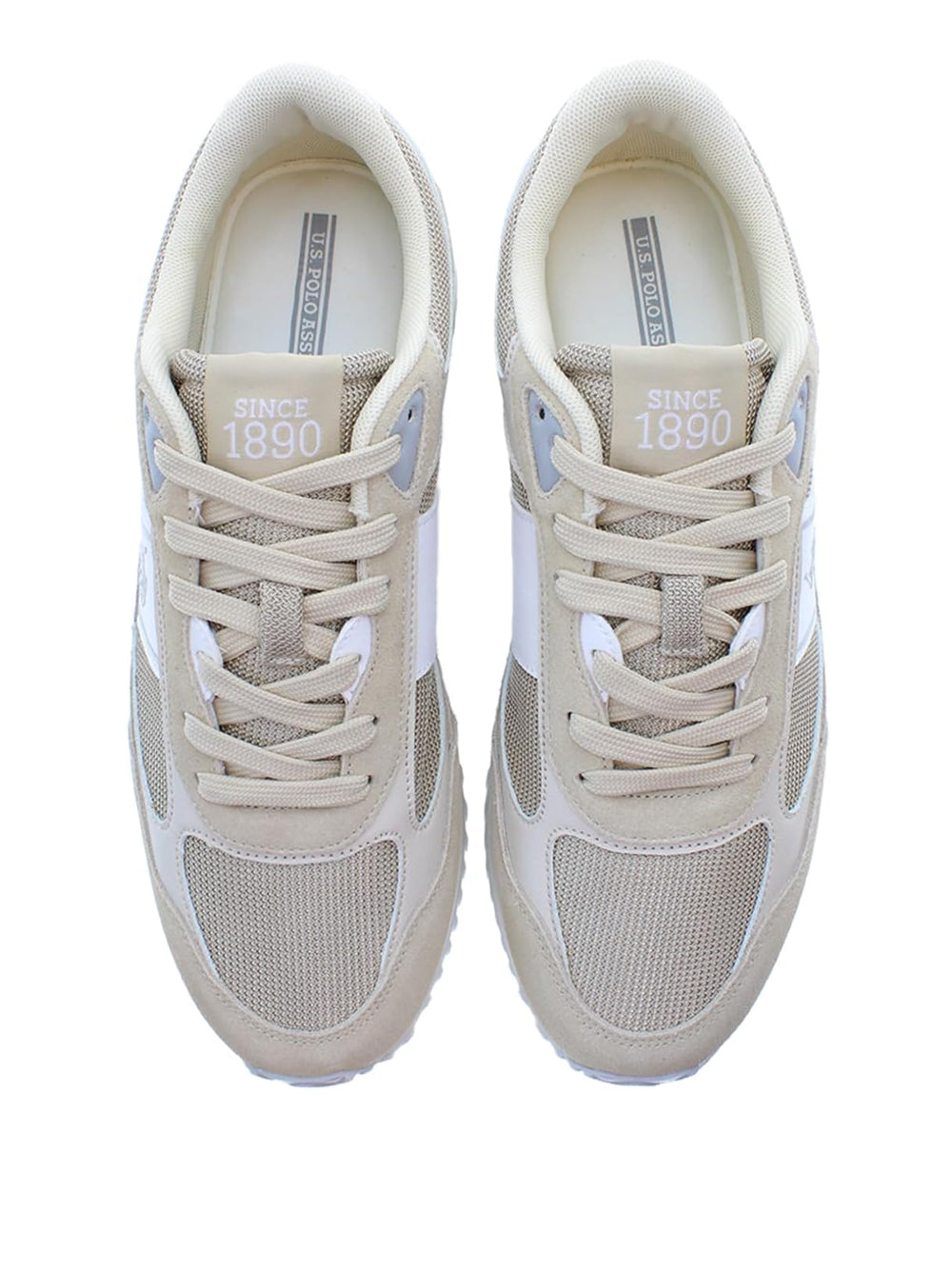 U.S. POLO ASSN. Sneakers Uomo - Beige modello CLEEF007M