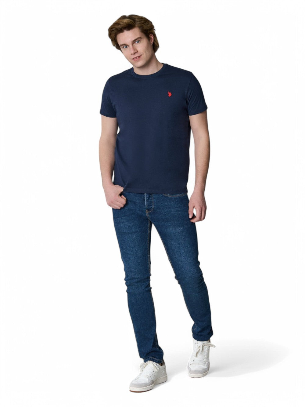 U.S. POLO ASSN. T-shirt Uomo - Blu modello US41154004