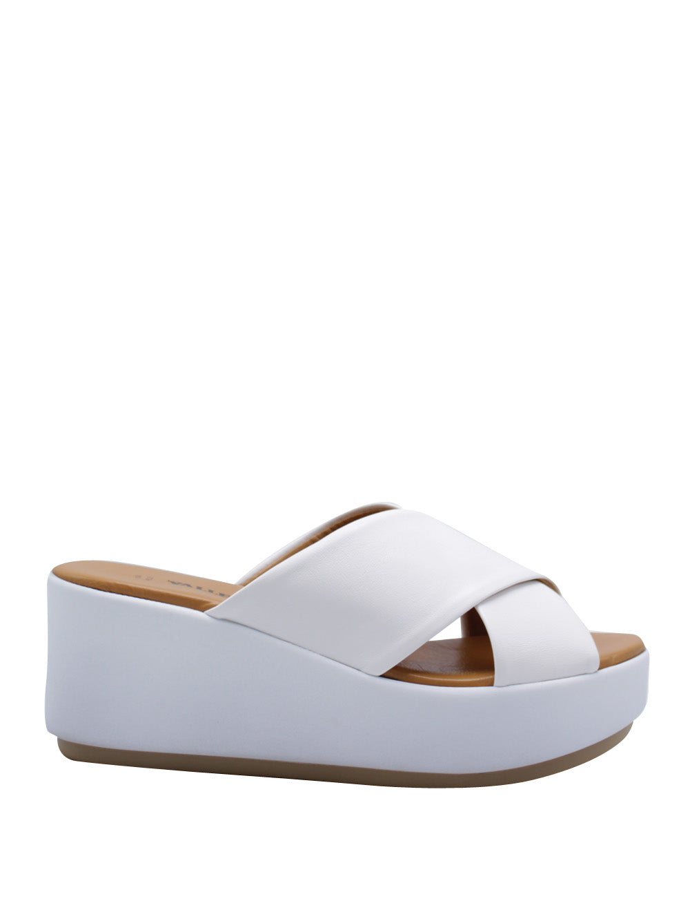 VALLEVERDE Ciabatte con zeppa Donna - Bianco modello 24405