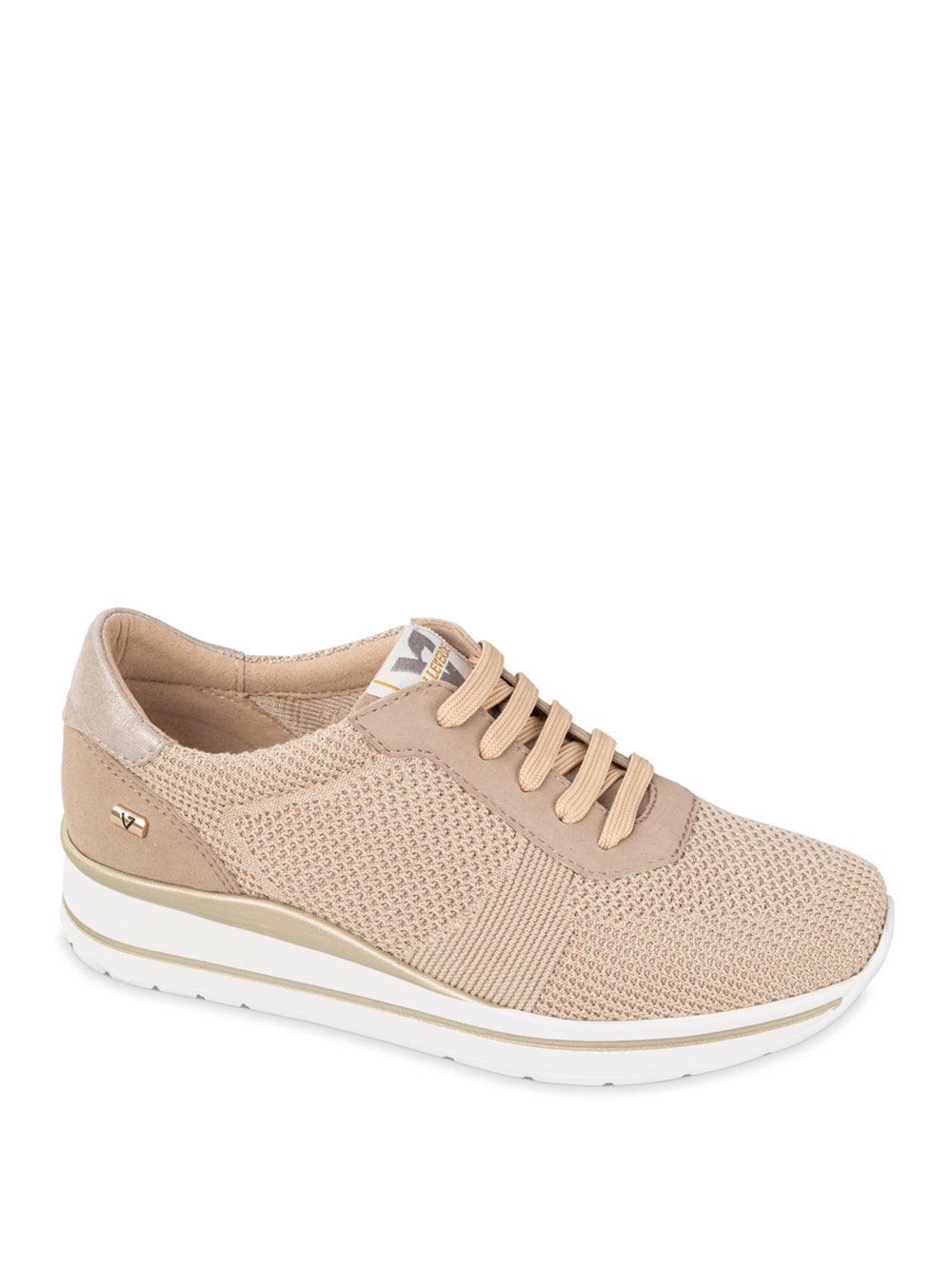 VALLEVERDE Sneakers con zeppa Donna - Oro modello 36395