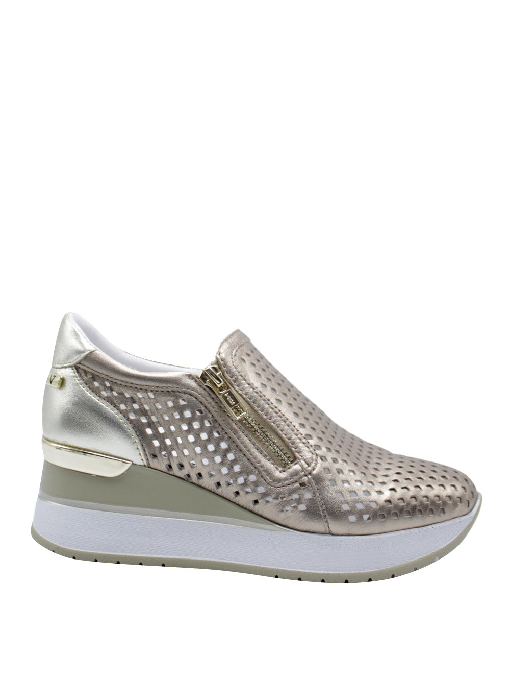 VALLEVERDE Sneakers con zeppa Donna - Bronzo modello 36420