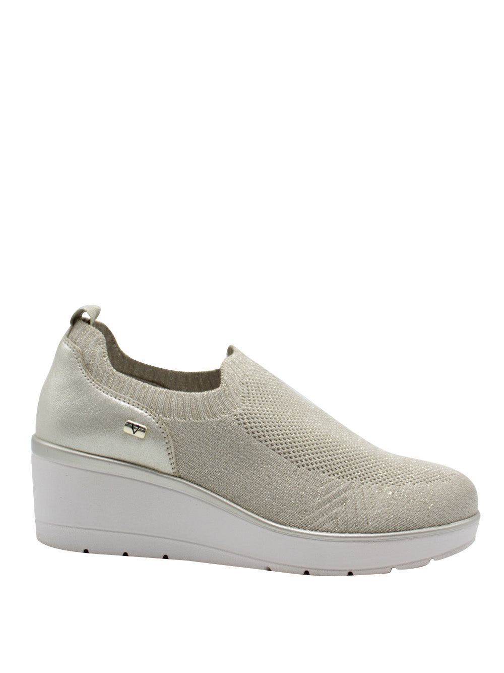 VALLEVERDE Sneakers con zeppa Donna - Oro modello 36441