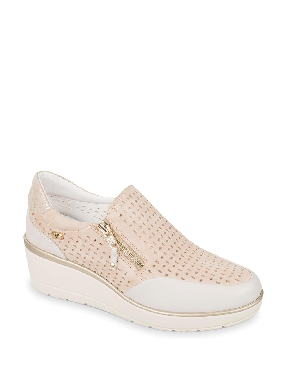 VALLEVERDE Sneakers con zeppa Donna - Bianco modello 36445