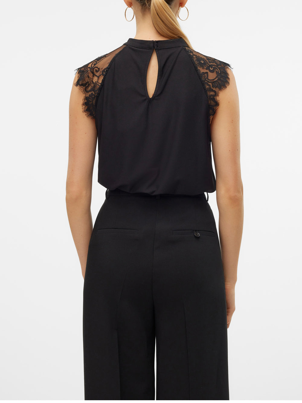 VERO MODA Top Donna - Nero modello 10226072