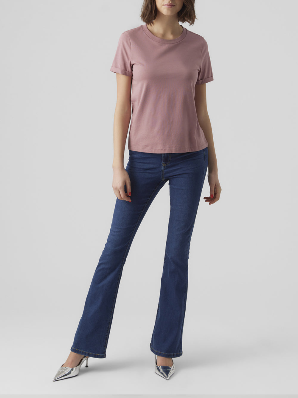 VERO MODA T-shirt Donna - Rosa modello 10243889