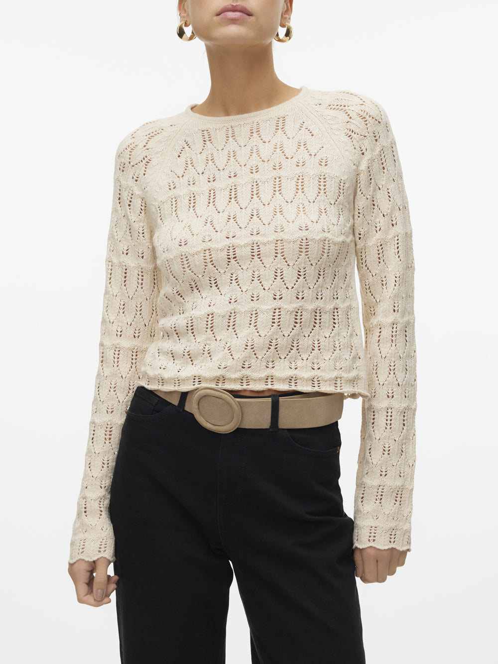 VERO MODA Maglione Donna - Beige modello 10306632