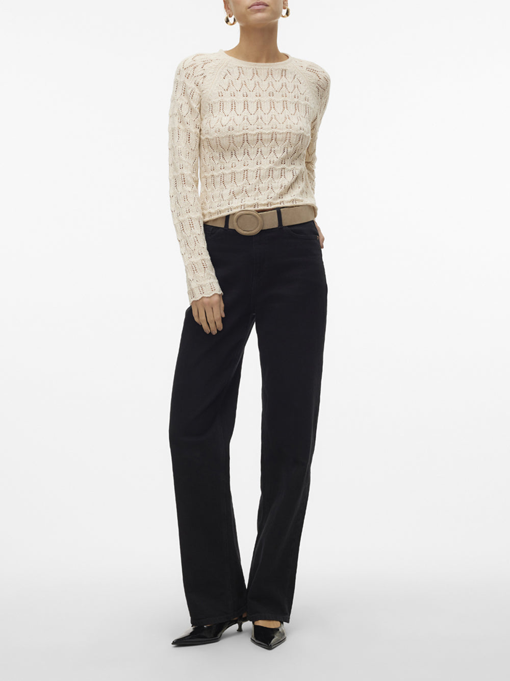 VERO MODA Maglione Donna - Beige modello 10306632