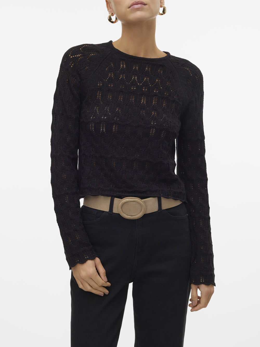 VERO MODA Maglione Donna - Nero modello 10306632