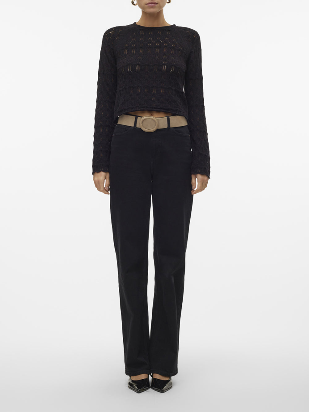 VERO MODA Maglione Donna - Nero modello 10306632
