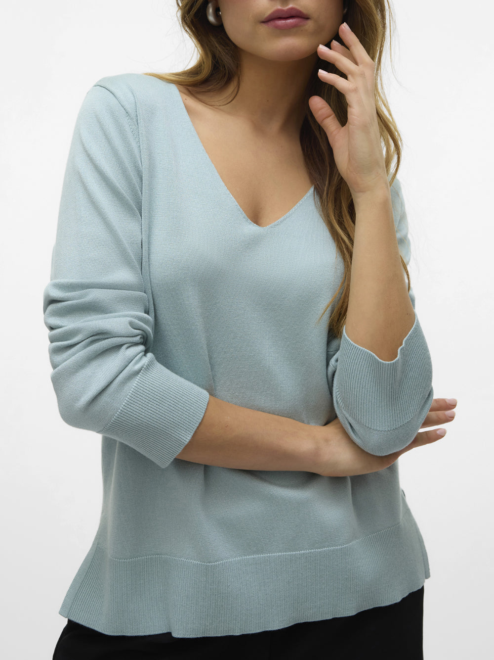 VERO MODA Maglione Donna - Grigio modello 10320451