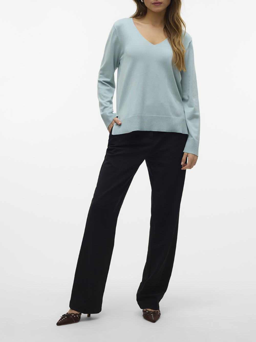 VERO MODA Maglione Donna - Grigio modello 10320451