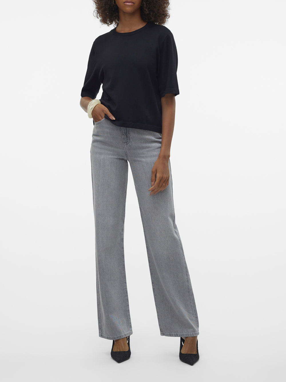 VERO MODA Maglione Donna - Nero modello 10320460