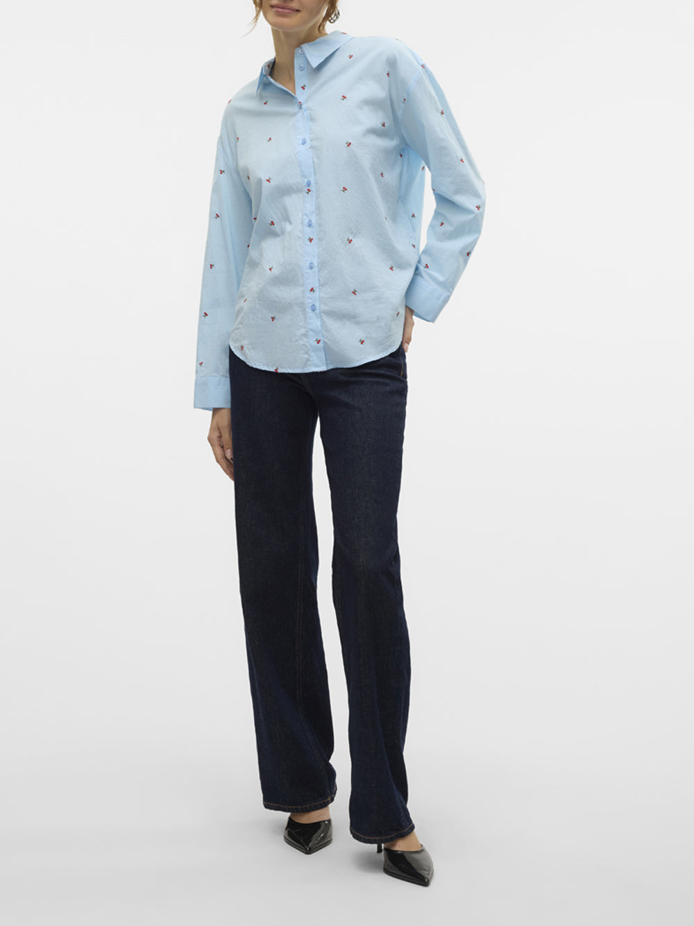 VERO MODA Camicia Donna - Blu modello 10324629