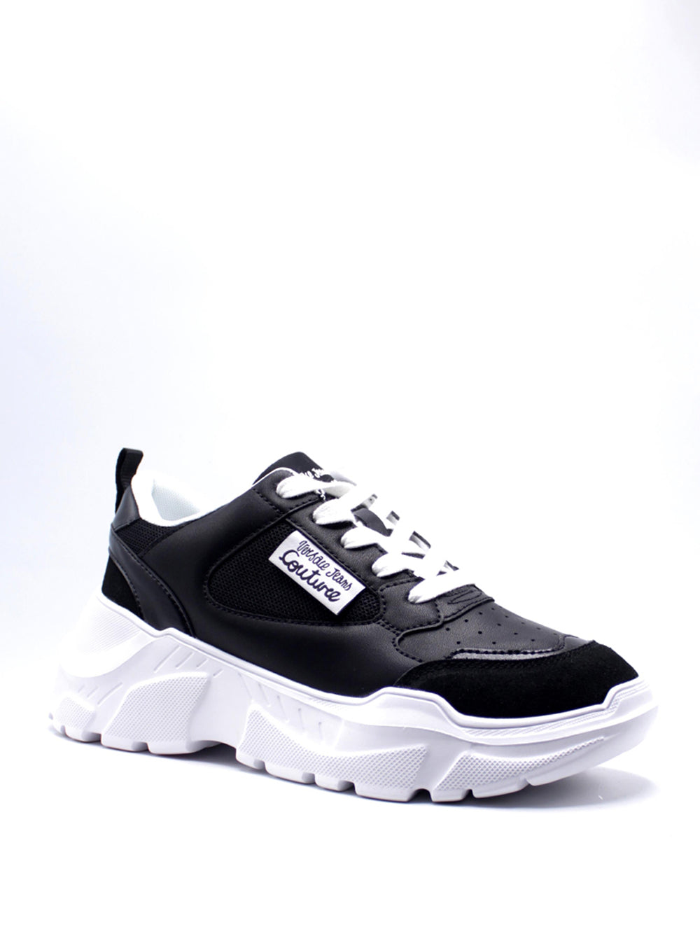 VERSACE JEANS COUTURE Sneakers Donna - Nero modello 78VA3SC2