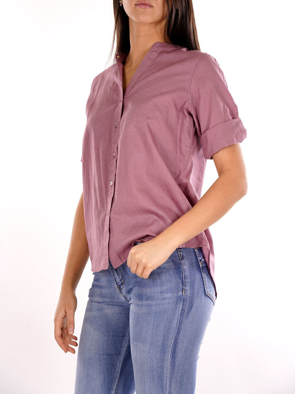 YES ZEE Camicia Donna - Rosa Antico Scuro modello C231YZ00