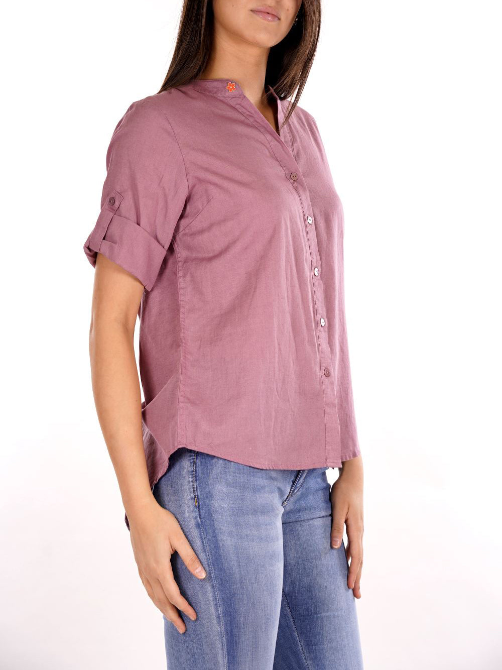YES ZEE Camicia Donna - Rosa Antico Scuro modello C231YZ00