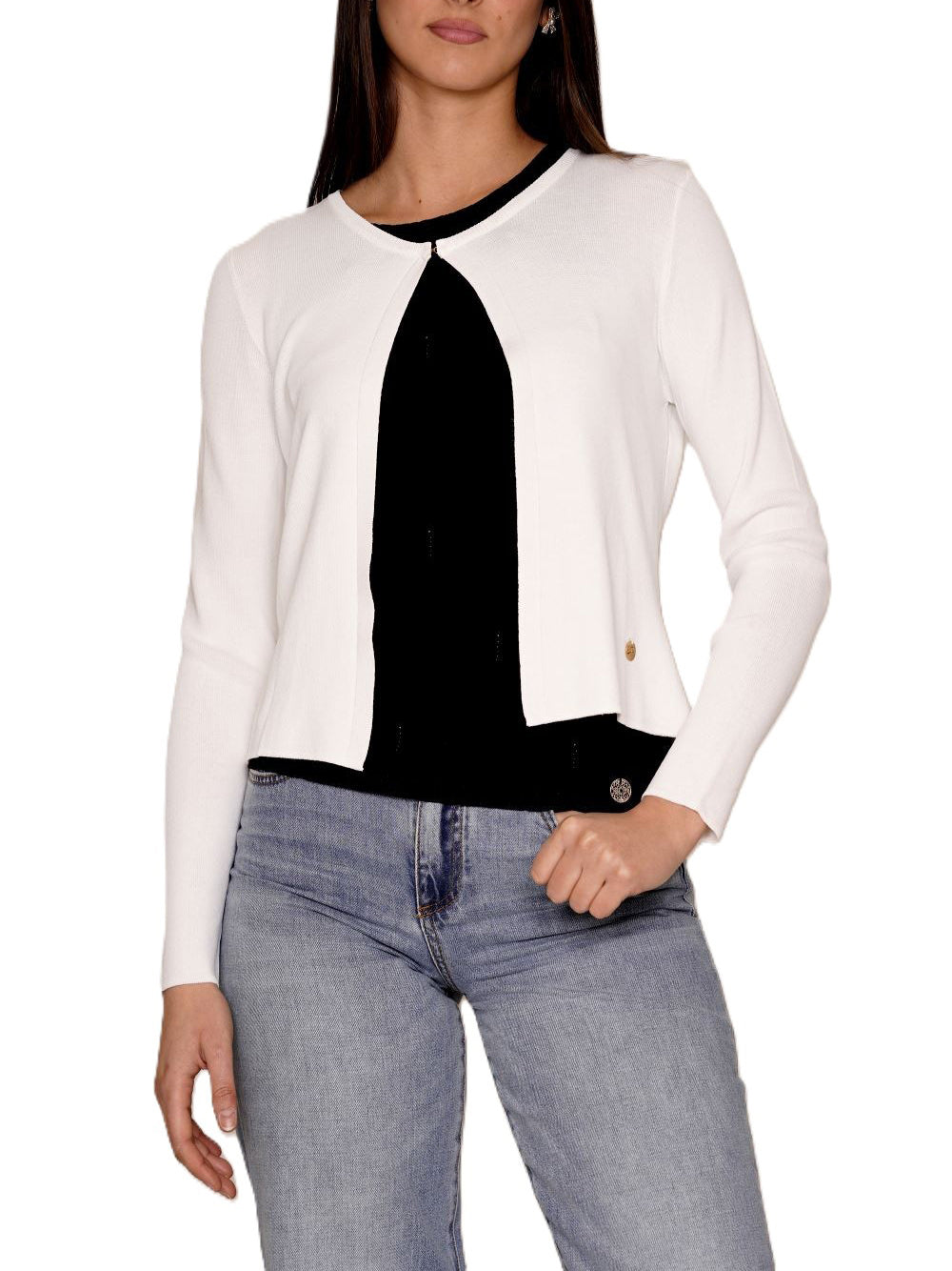YES ZEE Maglia Donna - Bianco modello M416LG00