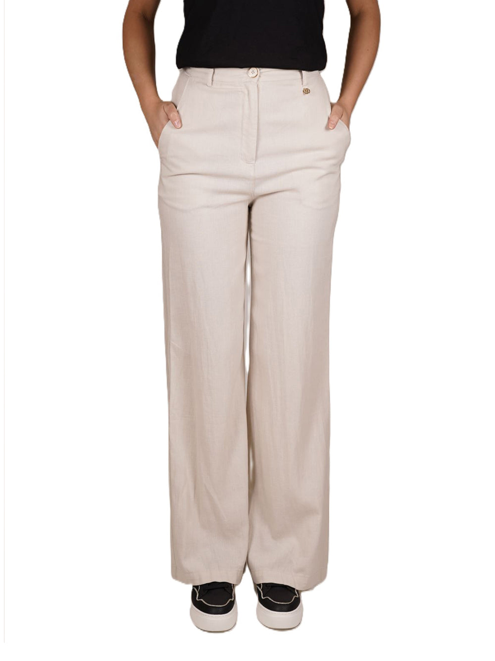 YES ZEE Pantalone Donna - Beige modello P347V600