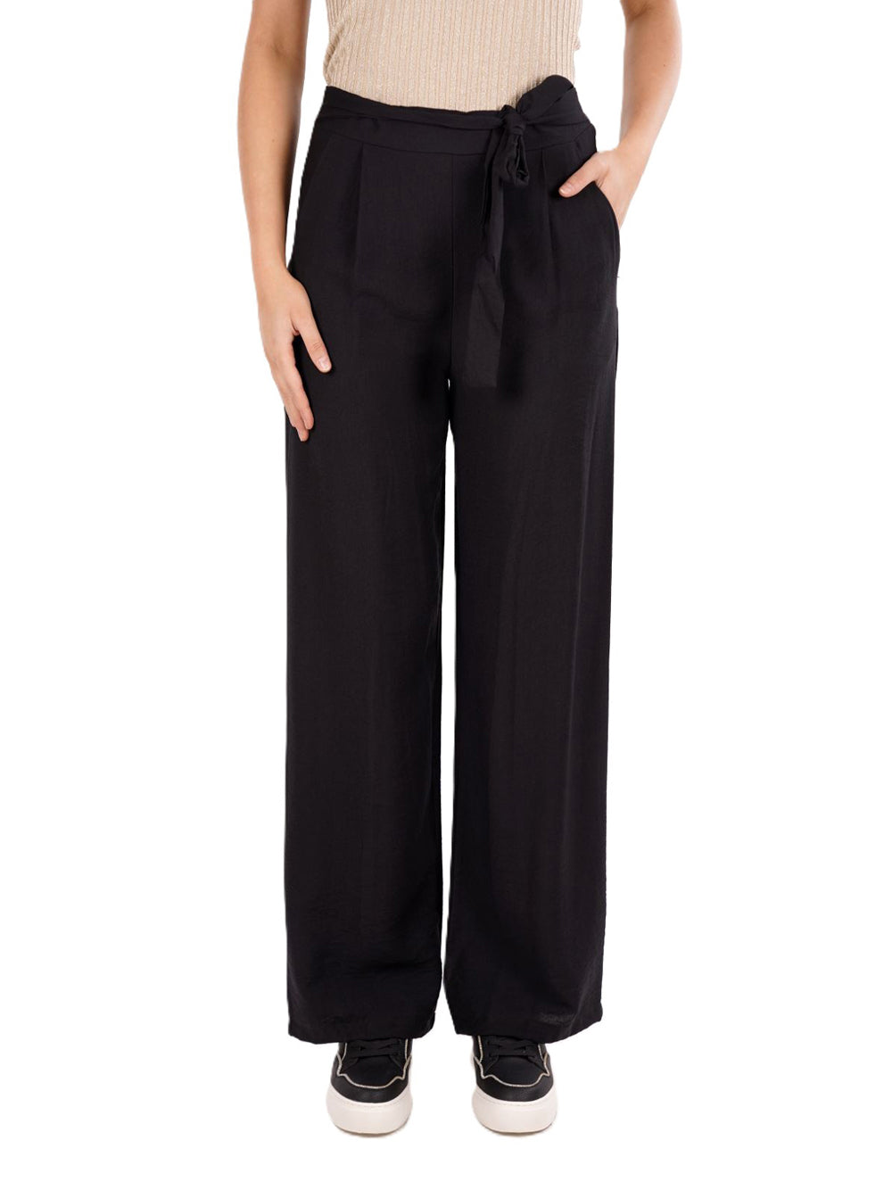 YES ZEE Pantalone Donna - Nero modello P379YV00
