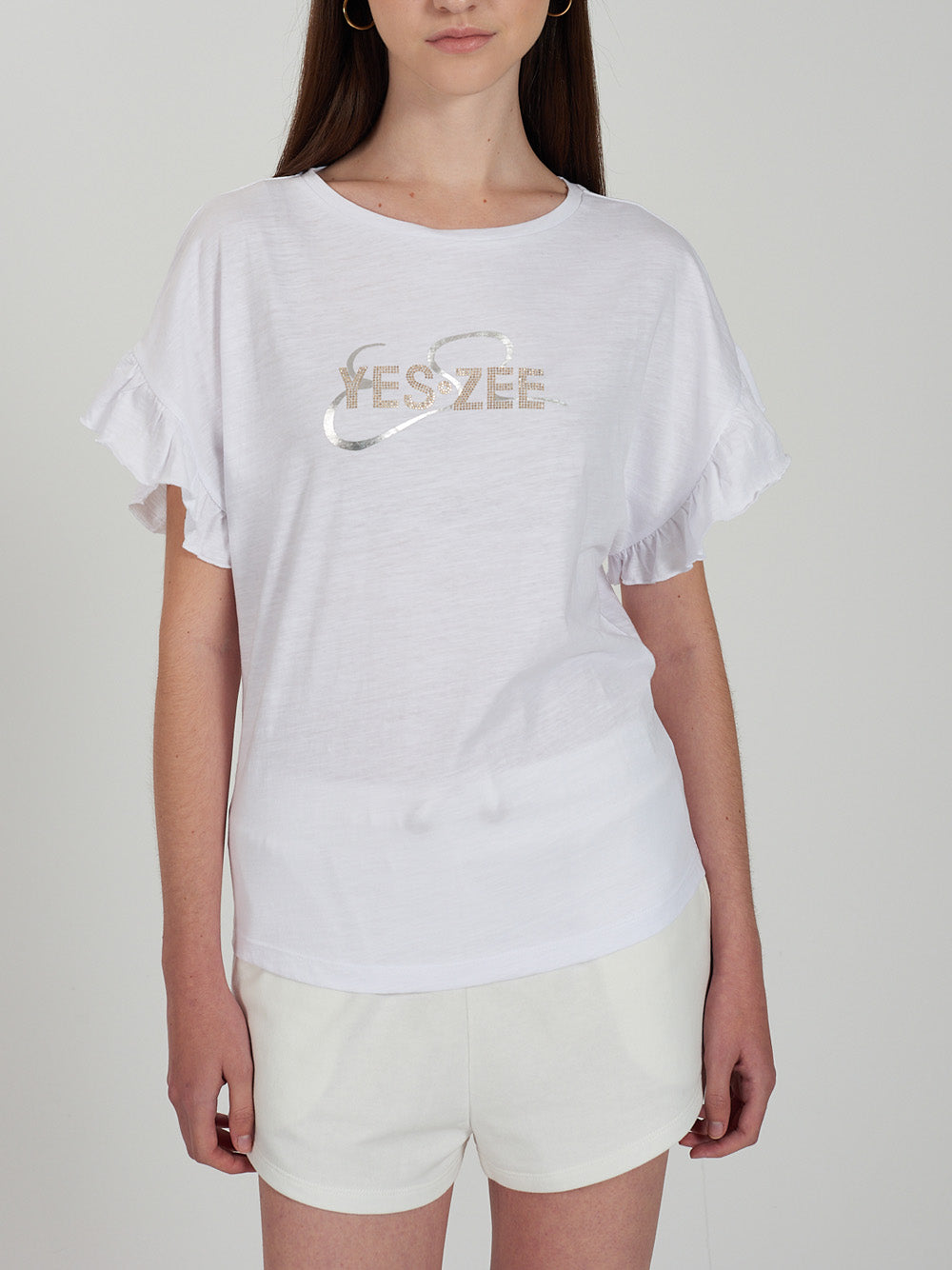 YES ZEE T-shirt Donna - Bianco modello T203TL00