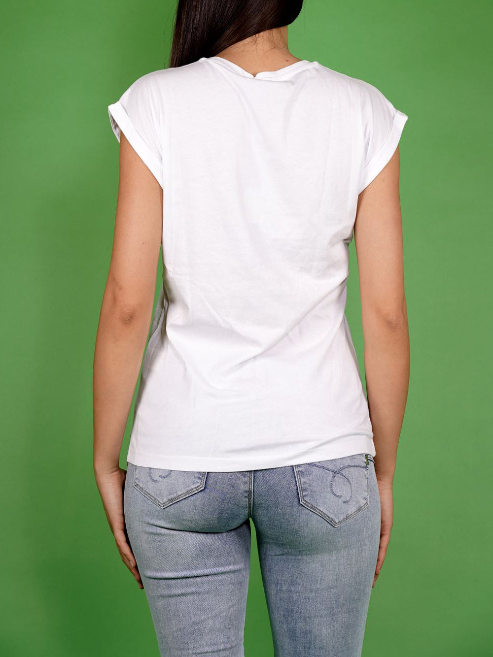 YES ZEE T-shirt Donna - Bianco modello T215SG00
