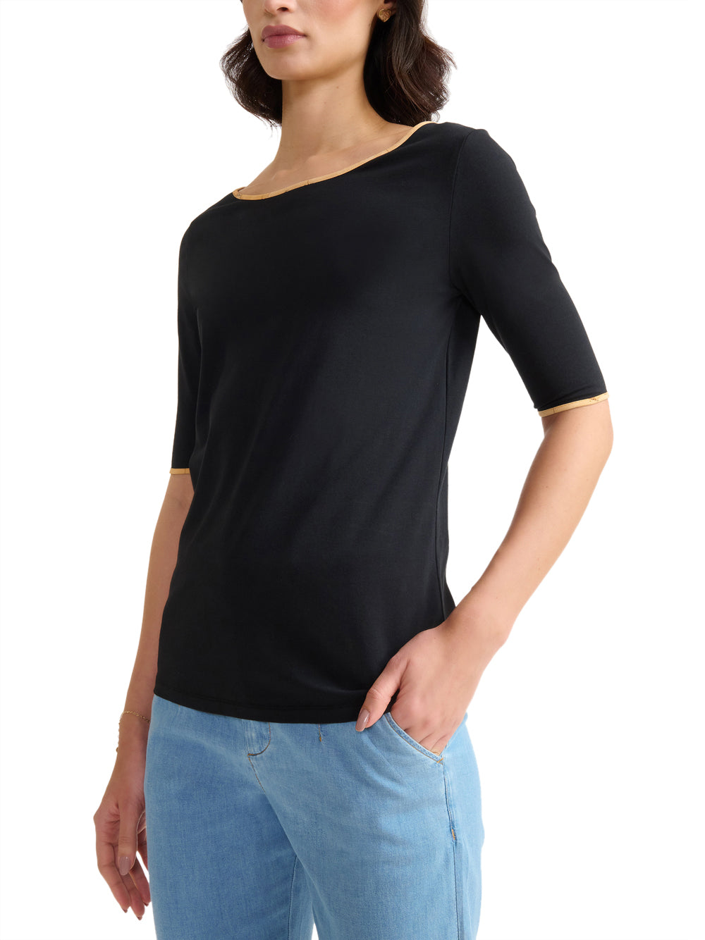 1^CLASSE T-shirt Uomo - Nero modello 0707JC84