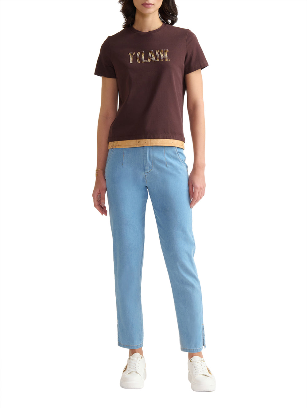 1^CLASSE T-shirt Uomo - Marrone modello 0766JC71