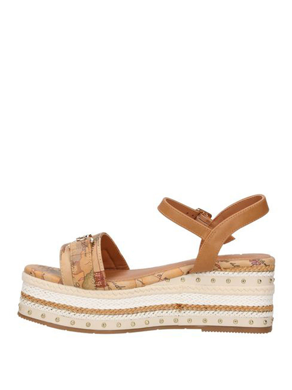 1^CLASSE Sandali con zeppa Donna - Cuoio modello 1397662A