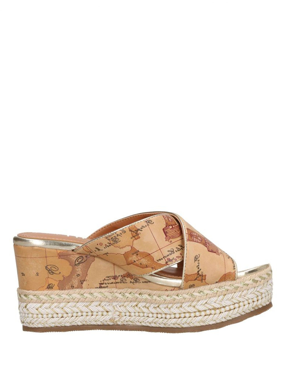 1^CLASSE Sneakers con zeppa Donna - Naturale modello 1401750A