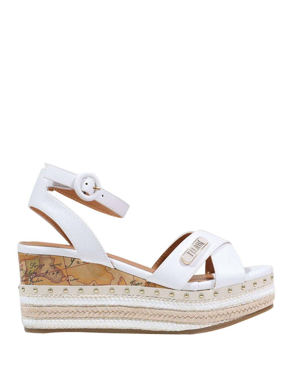 1^CLASSE Sandali con zeppa Donna - Bianco modello 14028662