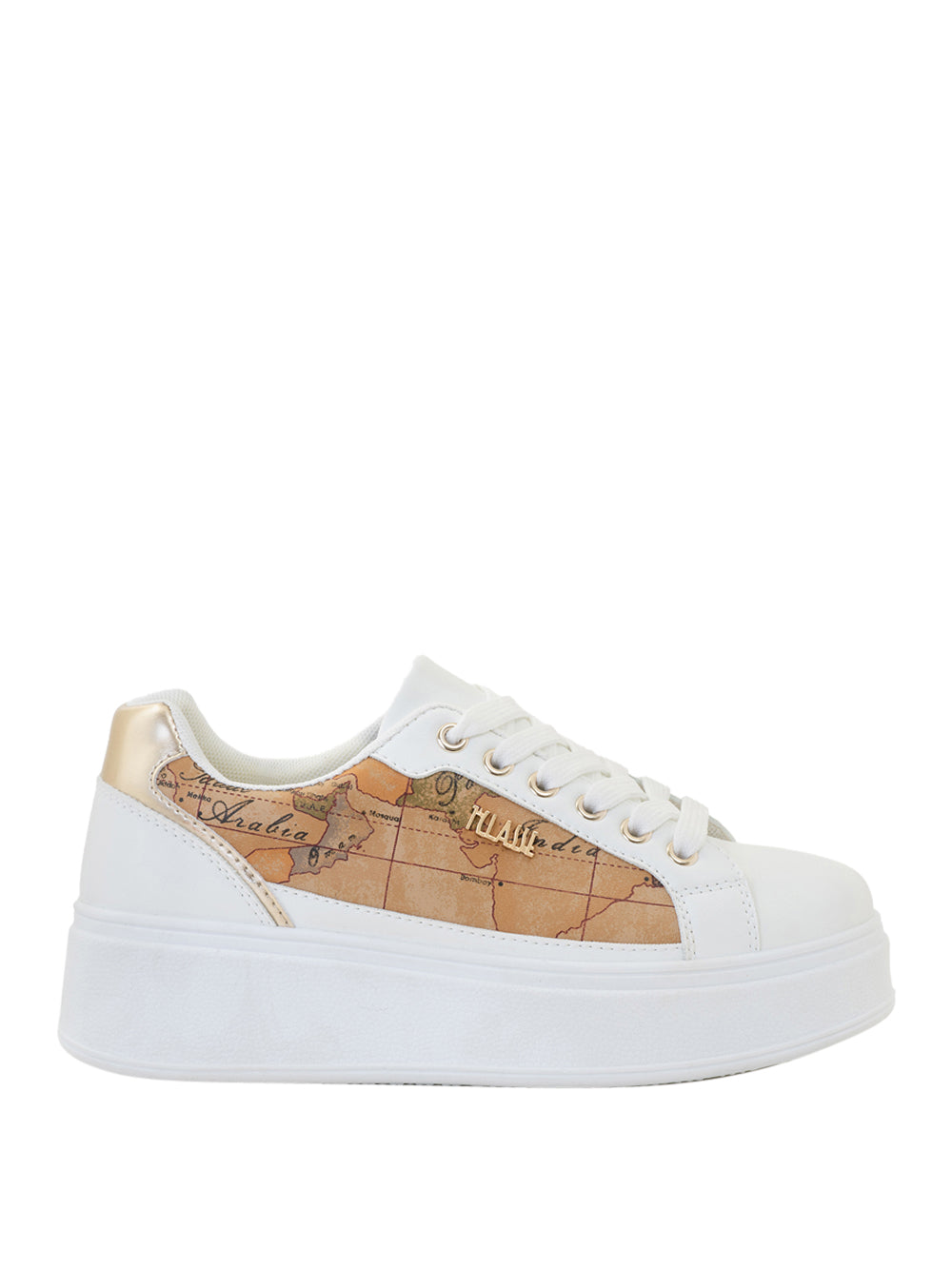 1^CLASSE Sneakers platform Donna - Bianco modello 1468300E