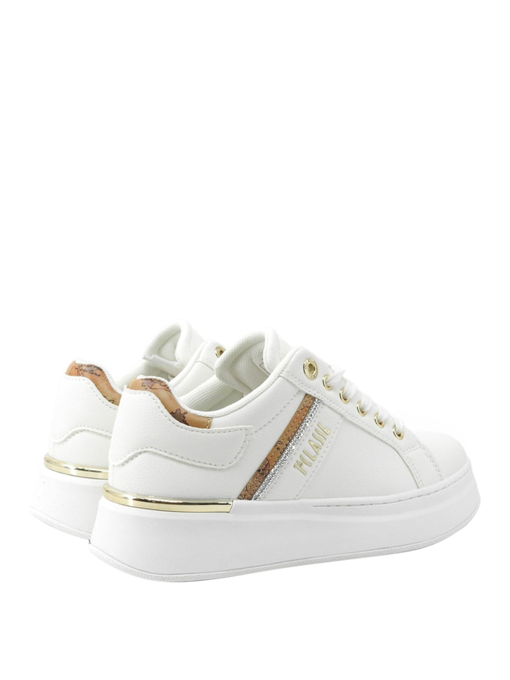1^CLASSE Sneakers platform Donna - Bianco modello 24210289