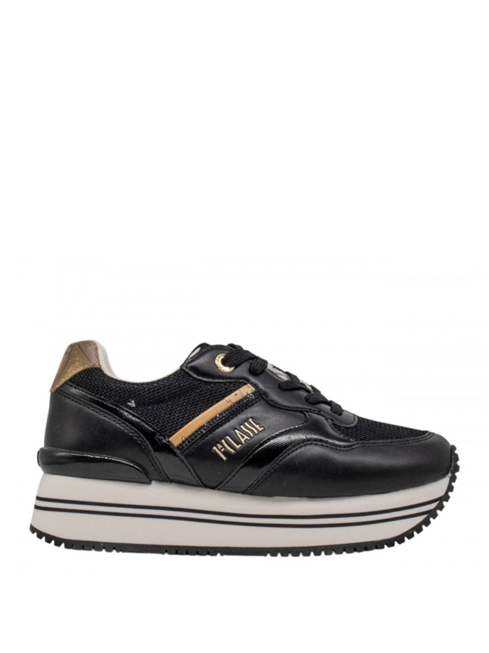 1^CLASSE Sneakers platform Donna - Nero modello 24410558